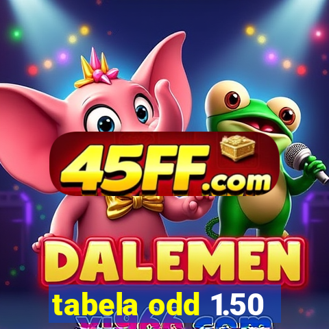 tabela odd 1.50